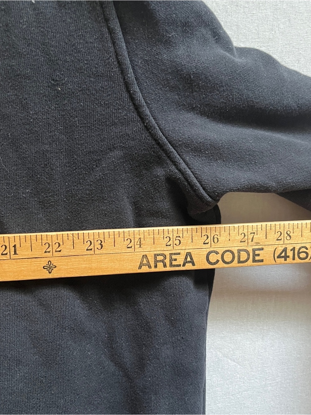 Roots Black Logo Cotton Fleece Casual Sweatshirt XXL - Picture 8 of 8
